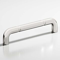 Colonial Bronze 232 Series 6" (152mm) Hole Centers, 6-3/4" (171.5mm) Length, Polished Nickel Surface Mount Cabinet Pull / Handle