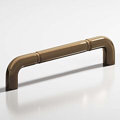 Colonial Bronze 232 Series 12" (305mm) Hole Centers, 12-3/4" (324mm) Length, Satin Black Surface Mount Appliance Pull / Handle