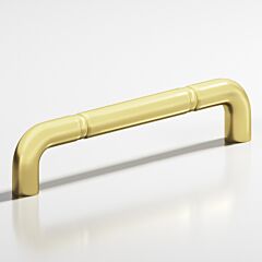 Colonial Bronze 232 Series 30" (762mm) Hole Centers, Matte Satin Brass Surface Mount Appliance Pull / Handle