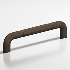 Colonial Bronze 232 Series 6" (152mm) Hole Centers, 6-3/4" (171.5mm) Length, Heritage Bronze Surface Mount Cabinet Pull / Handle