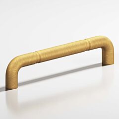Colonial Bronze 232 Series 12" (305mm) Hole Centers, 12-3/4" (324mm) Length, Weathered Brass Surface Mount Appliance Pull / Handle