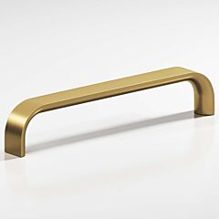 Colonial Bronze 236 Series 6" (152mm) Hole Centers, 6-1/2" Length, Unlacquered Satin Brass Cabinet Drawer Handle/ Pull