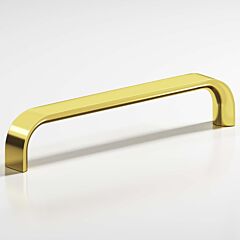Colonial Bronze 236 Series 6" (152mm) Hole Centers, 6-1/2" Length, French Gold Cabinet Drawer Handle/ Pull