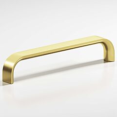 Colonial Bronze 236 Series 6" (152mm) Hole Centers, 6-1/2" Length, Matte Satin Brass Cabinet Drawer Handle/ Pull
