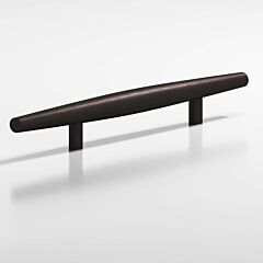 Colonial Bronze 241 Series 14" (355.5mm) Hole Centers, 23" (584mm) Length, Matte Dark Statuary Bronze Surface Mount Cabinet Pull / Handle