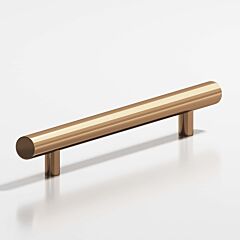 Colonial Bronze 242 Series 24" (610mm) Hole Centers, 28" (711mm) Length, Polished Bronze Surface Mount Cabinet Pull / Handle