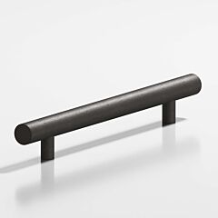 Colonial Bronze 242 Series 24" (610mm) Hole Centers, 28" (711mm) Length,Distressed Black Surface Mount Cabinet Pull / Handle