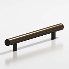 Colonial Bronze 246 Series 8" (203mm) Hole Centers, 12" (305mm) Length, Unlacquered Oil Rubbed Bronze Surface Mount Cabinet Pull / Handle
