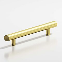 Colonial Bronze 246 Series 18" (457mm) Hole Centers, 22" (559mm) Length, Unlacquered Polished Brass Surface Mount Cabinet Pull / Handle