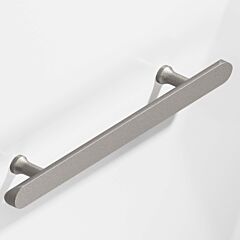 Colonial Bronze 259 Series 8" (203mm) Hole Centers, 12" (305mm) Length, Frost Nickel Surface Mount Cabinet Pull / Handle