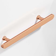 Colonial Bronze 259 Series 12" (305mm) Hole Centers, 16" (406mm) Length, Polished Copper Surface Mount Cabinet Pull / Handle
