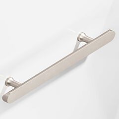 Colonial Bronze 259 Series 8" (203mm) Hole Centers, 12" (305mm) Length, Matte Satin Nickel Surface Mount Cabinet Pull / Handle