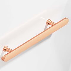 Colonial Bronze 259 Series 12" (305mm) Hole Centers, 16" (406mm) Length, Satin Copper Surface Mount Cabinet Pull / Handle