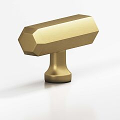 Colonial Bronze 320 Series 9/16" (14mm) Length, Kitchen Cabinet Drawer Knob in Unlacquered Satin Brass