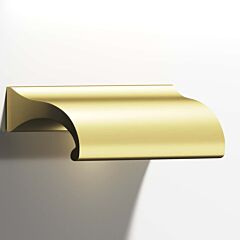 Colonial Bronze 420 Series 2-1/2" (64mm) and 3" (76mm) Hole Centers, 3-1/2" Length, Matte Satin Brass Cabinet Drawer Handle/ Pull