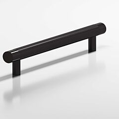 Colonial Bronze 563 Series 6" (152mm) Hole Centers, 7-1/2" Length Satin Black Surface Mount Cabinet Drawer Handle/ Pull