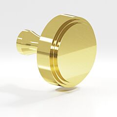 Colonial Bronze 622 Series 1-1/2" (38mm) Diameter, Unlacquered Polished Brass Kitchen Cabinet Drawer Knob