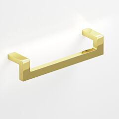Colonial Bronze 669 2" (51mm) Hole Center, 2-3/8" (60mm) Length, Unlacquered Polished Brass Surface Mount Cabinet Pull / Handle
