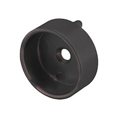 Rok Hardware Closed Pin Mount Support for 1-5/16" Aluminum Round Rods, Oil Rubbed Bronze