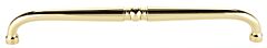 Alno Traditional Collection 10" (254mm) Center to Center Appliance Pull, 10-3/4" (273mm) Length in Polished Brass Finish