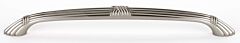 Alno Ribbon & Reed Collection 18" (457mm) Center to Center Appliance Pull, 21-1/8" (536.5mm) Length in Satin Nickel