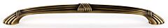 Alno Ribbon & Reed Collection 10" (254mm) Center to Center Appliance Pull, 11-5/8" (295.5mm) Length in Antique English Finish