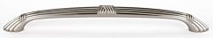 Alno Ribbon & Reed Collection 10" (254mm) Center to Center Appliance Pull, 11-5/8" (295.5mm) Length in Satin Nickel