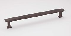 Alno Cloud 12" (305mm) Hole Centers, 13-1/2" (343mm) Overall Length Appliance / Cabinet Hardware Pull, Chocolate Bronze