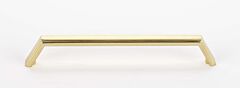 Alno Nicole Collection 12" (305mm) Center to Center Appliance Pull 12-7/8" (327mm) Length in Polished Brass Finish