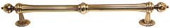 Alno Ornate Traditional 12" (305mm) Center to Center Appliance Pull 16-1/4" (412.5mm) Length, Polished Antique