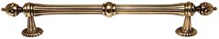 Alno Ornate Traditional 8" (203mm) Center to Center Appliance Pull 11-5/8" (295.5mm) Length, Polished Antique