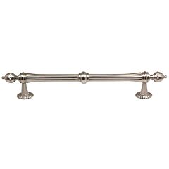 Alno Ornate Traditional 8" (203mm) Center to Center Appliance Pull 11-5/8" (295.5mm) Length, Satin Nickel