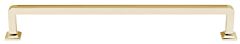 Alno Millennium Collection 12" (305mm) Center to Center Appliance Pull 13" (330mm) Length in Unlacquered Brass Finish