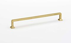 Alno Millennium Collection 12" (305mm) Center to Center Appliance Pull 13" (330mm) Length in Satin Brass Finish