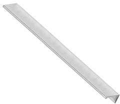 Alno Tab Collection 12" (305mm) Center to Center Modern Style Appliance Pull 12-1/2" (318mm) Length in Polished Chrome Finish