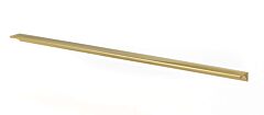 Alno Tab Collection 18" (457mm) Center to Center Modern Style Appliance Pull 18-1/2" (470mm) Length in Satin Brass Finish