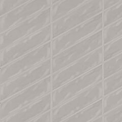 2.5" x 10" Left Chevron Glossy Ceramic Wall Tile in Fiore