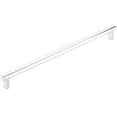 Emtek Select 36" (914mm) Center to Center, Appliance Pull with Rectangular Stem and Smooth Bar in Polished Chrome