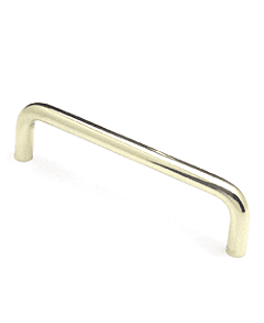 Zurich 3-25/32" (96mm) Center to Center, 4-1/16" (103mm) Overall Length Brass (Br) Cabinet Handle / Pull, Berenson Hardware