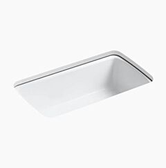 Kohler Cape Dory 33" (838 mm) X 22" (559 mm) undermount, White single-bowl kitchen sink 