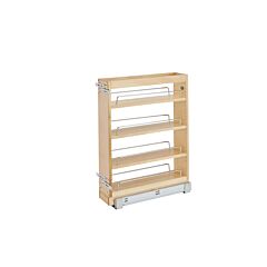 Rev-A-Shelf Base Cabinet Organizer With Adjustable Shelves,  5 X 19 X 25-1/2 in