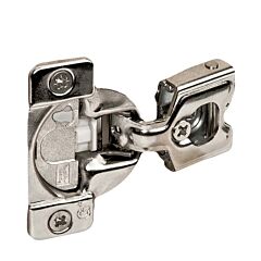 Grass 02834A-15 TEC 864 Hinge, Wrap Mount 108 Degree, 1" Overlay, Press in Doweled Soft Close, Compact Style Face Frame Hinge, 42mm Screw Holes