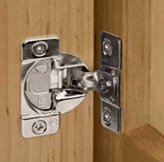 Grass TEC 863 1-7/16" Overlay 108 Degree Face Mount Soft Close Compact Style Face Frame Cabinet Hinge