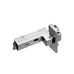 Grass Tiomos 95° Opening Impresso, Inset, Self-Closing Thick Door Cabinet Hinge with 42/45mm Bore Pattern, Nickel-Plated