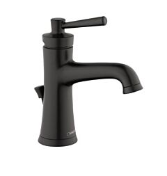 Hansgrohe Joleena 1.2GPM Single-Hole Faucet 100 with Pop-Up Drain, Matte Black