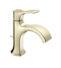 Hansgrohe Locarno 1.2GPM Single-Hole Faucet 110 with Pop-Up Drain, Brushed Nickel