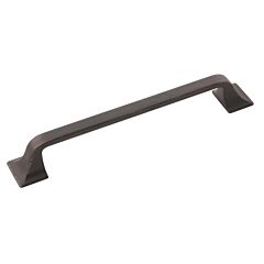 Forge Style 6-5/16 Inch (160mm) Center to Center, Overall Length 7-5/8 inch Vintage Brozne Kitchen Cabinet Pull/Handle