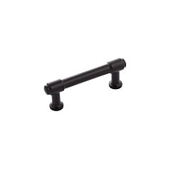 Hickory Hardware Piper Collection 3-3/4" (96mm) Center to Center Bar Cabinet Pull in Matte Black