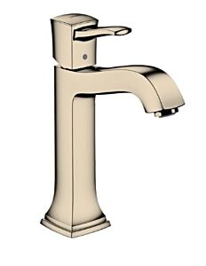 Hansgrohe Metropol Classic 1.2 GPM  Single-Hole Faucet 160 with Pop-Up Drain, Polished Nickel
