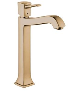Hansgrohe Metropol Classic 1.2 GPM Single-Hole Faucet 260 with Pop-Up Drain, Brushed Bronze